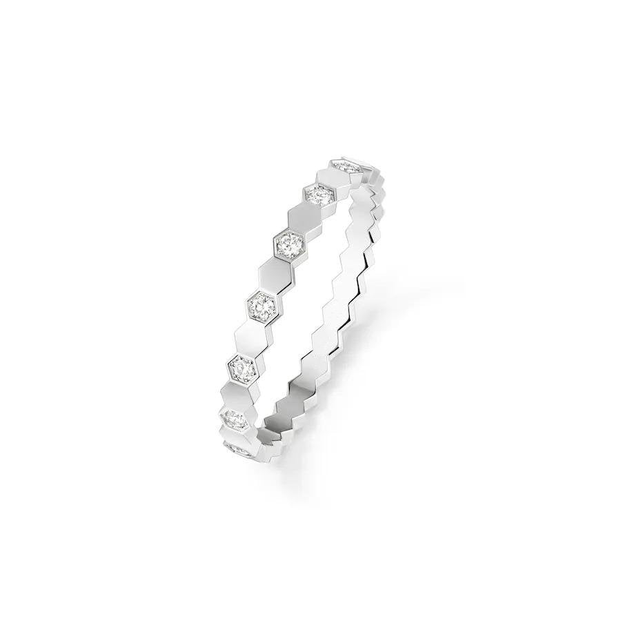 ??Loco?¡¥BEE LOVE RING SILVER DIAMOND