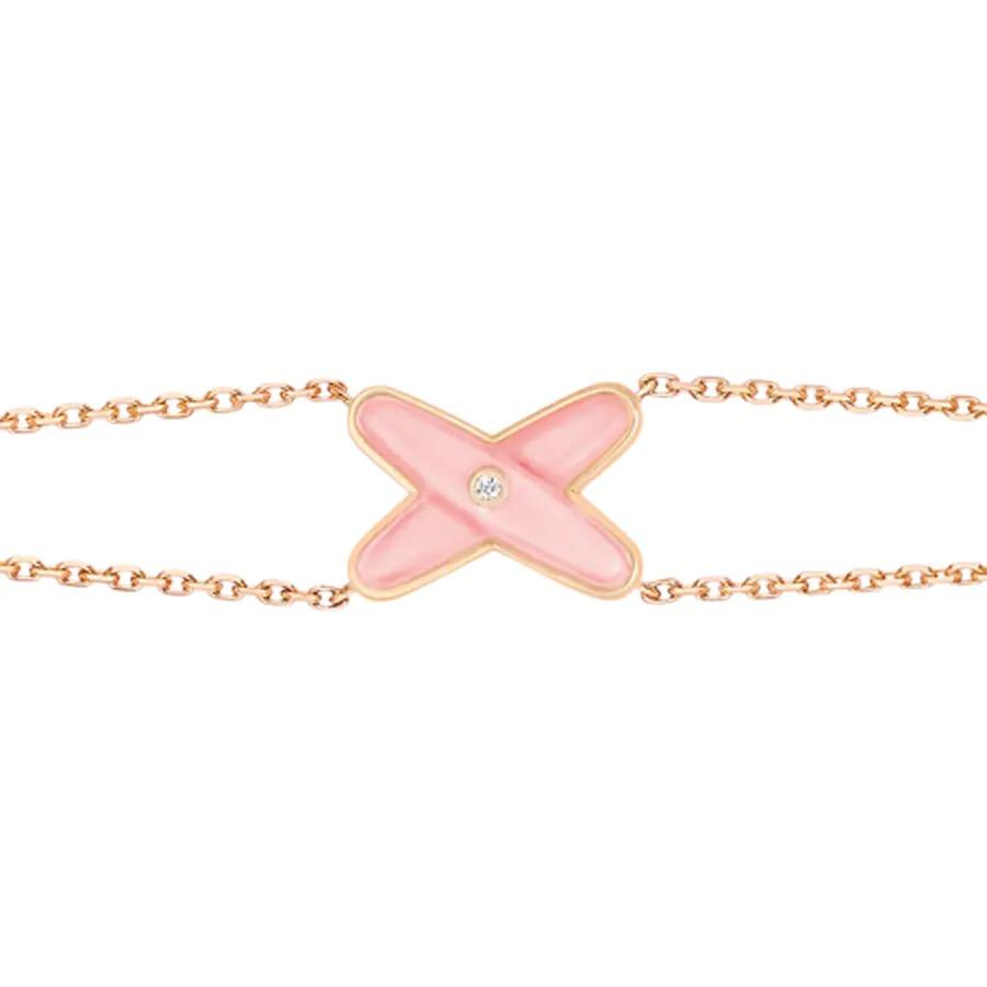 ??Loco?¡¥JEUX BRACELET PINK MOP PINK GOLD 1 DIAMOND