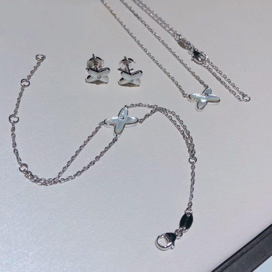 ??Loco?¡¥JEUX BRACELET WHITE MOP SILVER 1 DIAMOND