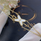 ??Loco?¡¥JEUX BRACELET WHITE MOP GOLD 1 DIAMOND