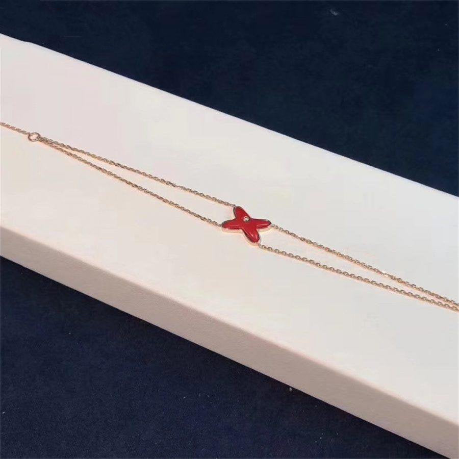 ??Loco?¡¥JEUX BRACELET CARNELIAN PINK GOLD 1 DIAMOND