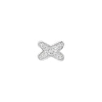 ??Loco?¡¥JEUX DE SILVER DIAMOND EARRINGS