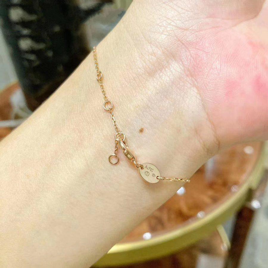 ??Loco?¡¥JEUX DE BRACELET MOP PINK GOLD DIAMONDS