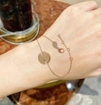 ??Loco?¡¥JEUX DE BRACELET MOP PINK GOLD DIAMONDS