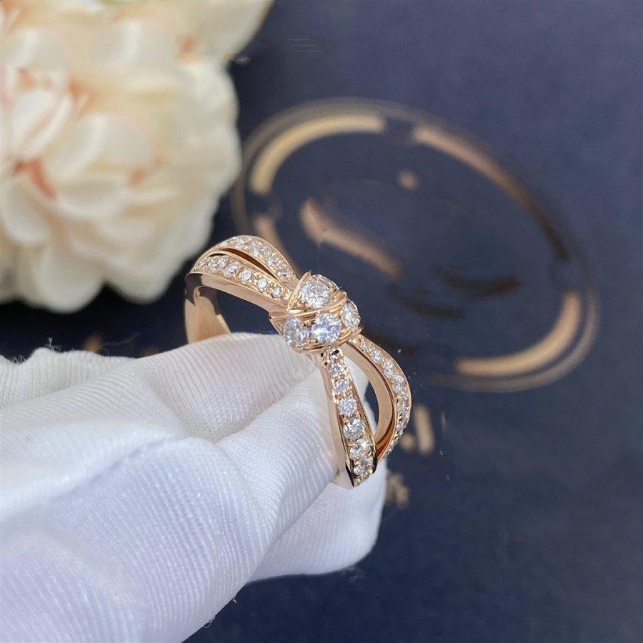 ??Loco?¡¥LIENS PINK GOLD DIAMOND RING