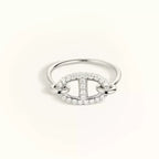 ??Loco?¡¥RONDE SMALL SILVER DIAMOND RING