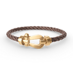 ??Loco?¡¥FORCE LARGE HORSESHOE NO DIAMOND BRACELET GOLD