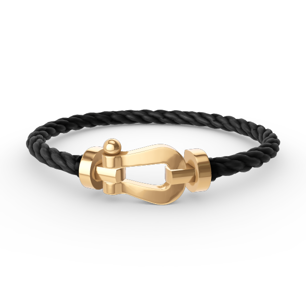 ??Loco?¡¥FORCE LARGE HORSESHOE NO DIAMOND BRACELET GOLD