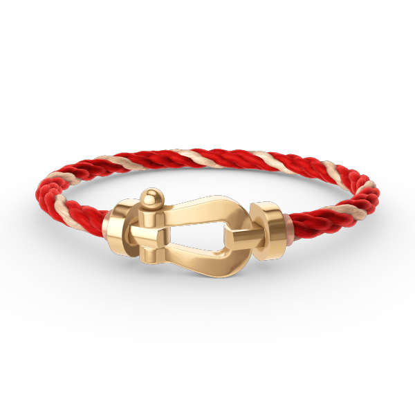 ??Loco?¡¥FORCE LARGE HORSESHOE NO DIAMOND BRACELET GOLD