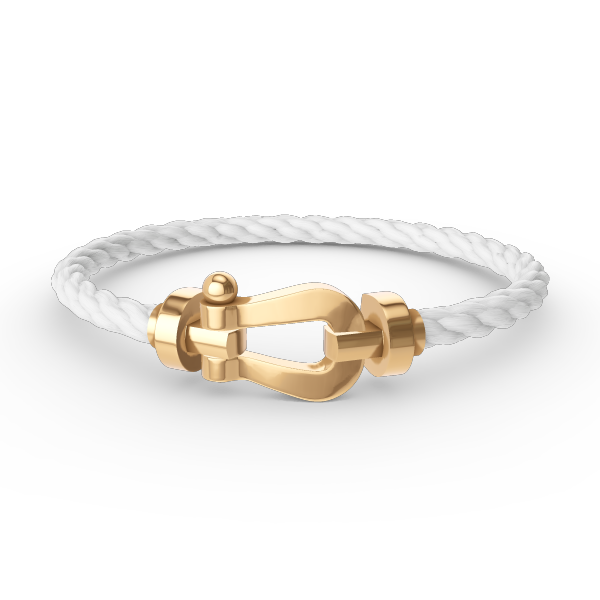 ??Loco?¡¥FORCE LARGE HORSESHOE NO DIAMOND BRACELET GOLD