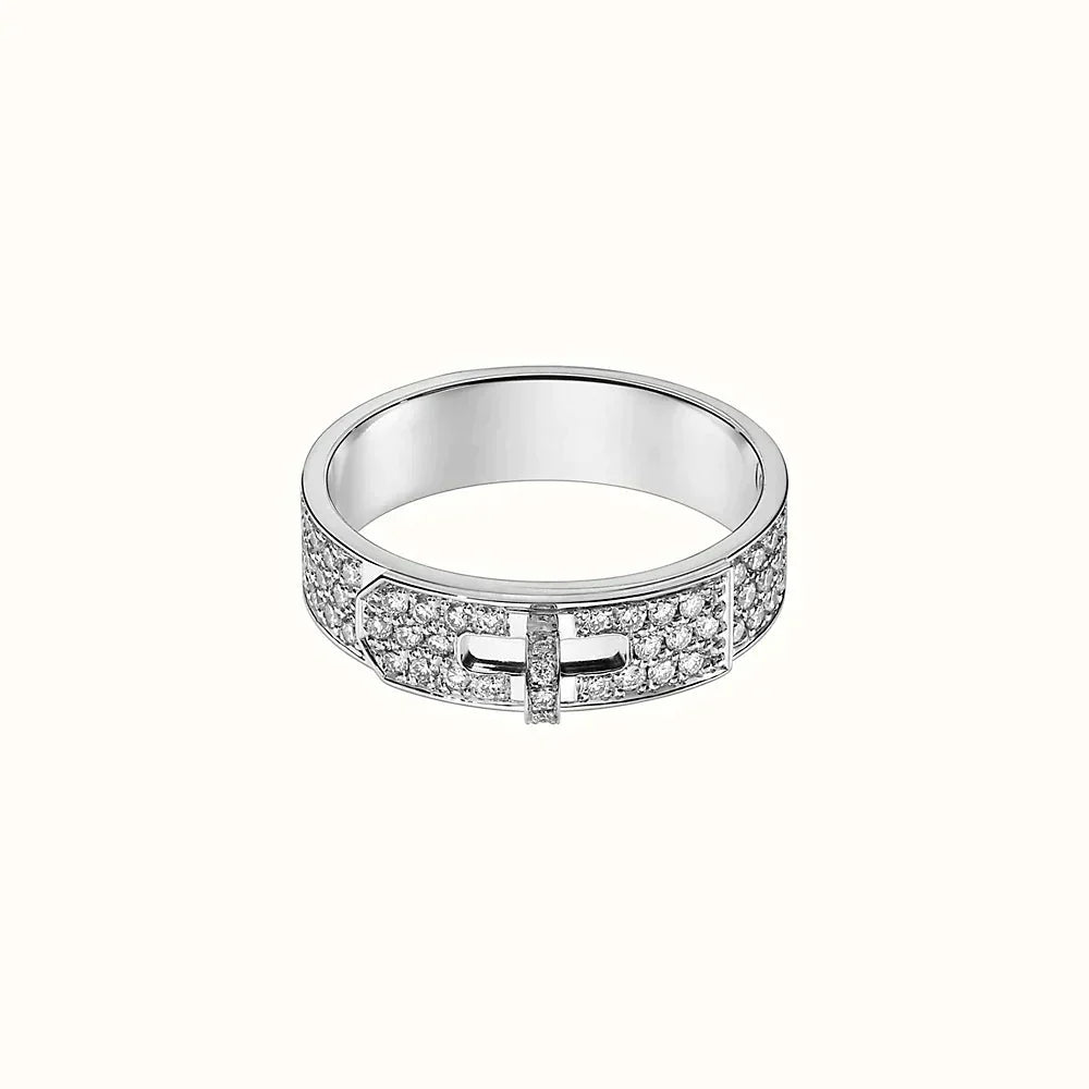 ??Loco?¡¥KELLY SILVER DIAMOND RING