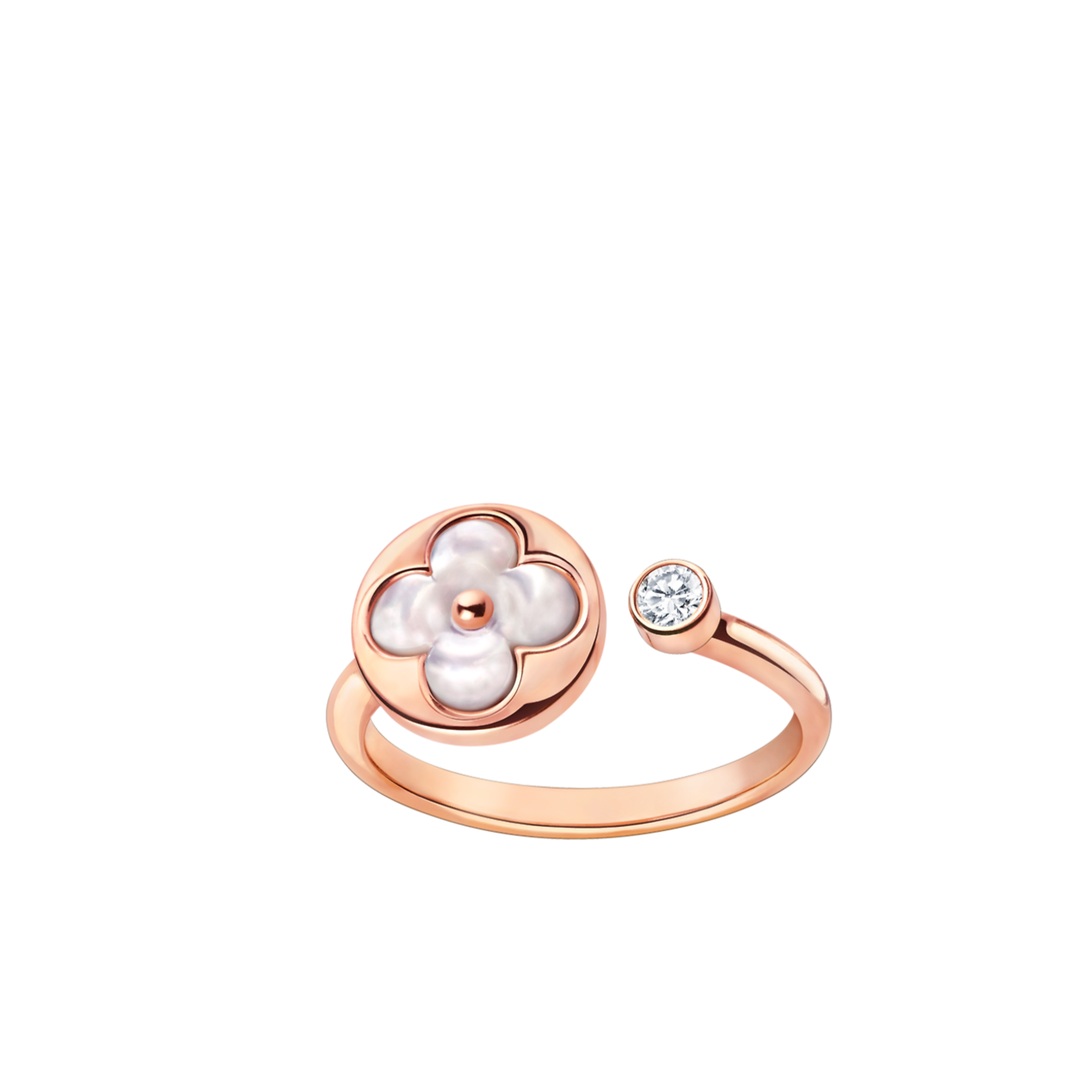 ??Loco?¡¥SUN 1 DIAMOND PINK MOP RING