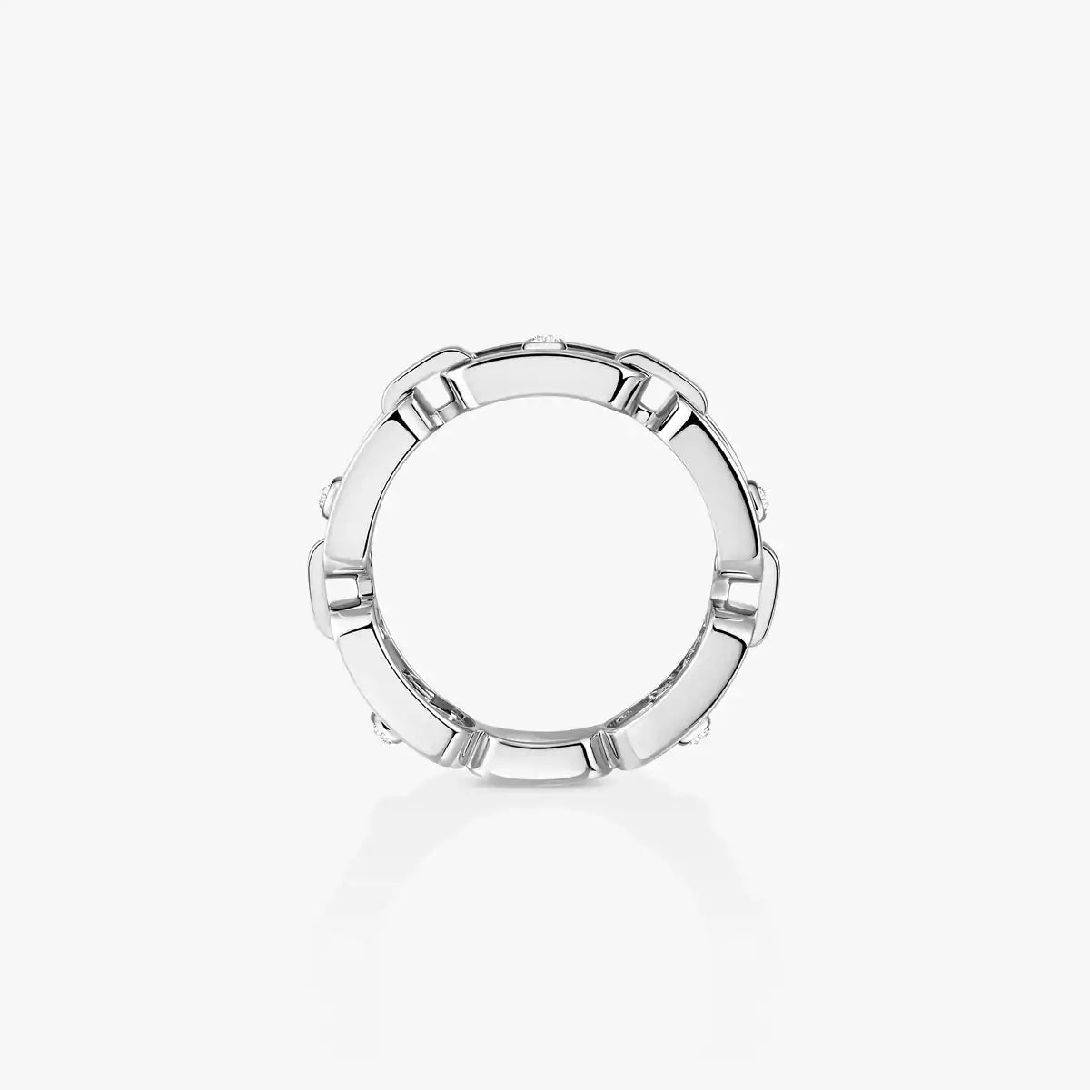 [Loco jewelrys]Move Link Pave_-Set Diamond Ring in Gold