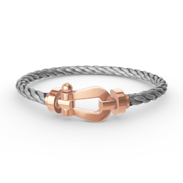 ??Loco?¡¥FORCE LARGE HORSESHOE NO DIAMOND BRACELET ROSE GOLD