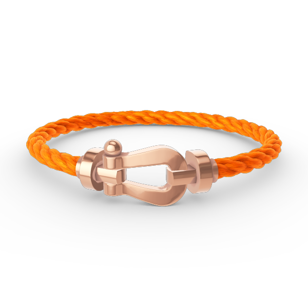 ??Loco?¡¥FORCE LARGE HORSESHOE NO DIAMOND BRACELET ROSE GOLD