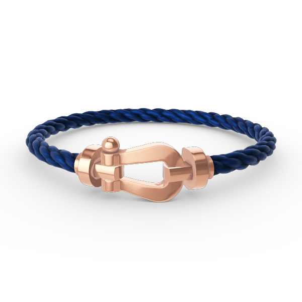 ??Loco?¡¥FORCE LARGE HORSESHOE NO DIAMOND BRACELET ROSE GOLD
