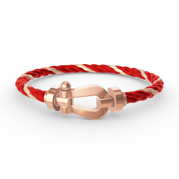 ??Loco?¡¥FORCE LARGE HORSESHOE NO DIAMOND BRACELET ROSE GOLD