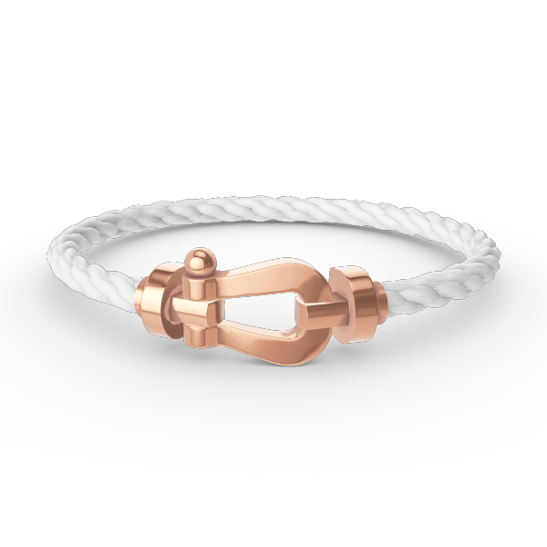 ??Loco?¡¥FORCE LARGE HORSESHOE NO DIAMOND BRACELET ROSE GOLD