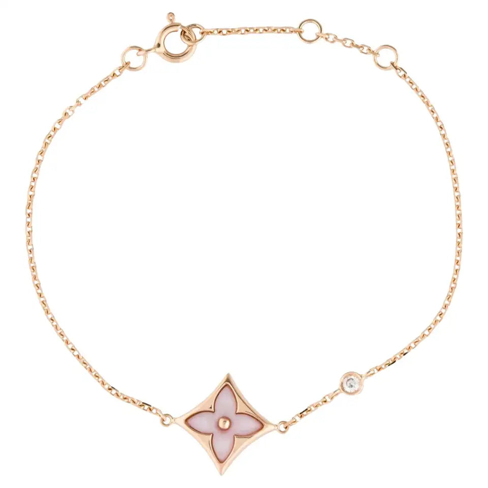 ??Loco?¡¥STAR 1 DIAMOND PINK GOLD BRACELET
