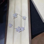 ??Loco?¡¥FRIVOLE SILVER 5 FLOWERS BRACELET