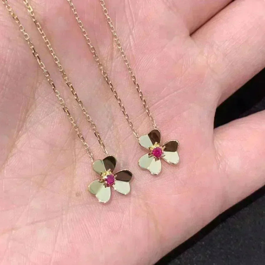 ??Loco?¡¥FRIVOLE GOLD FLOWER NECKLACE