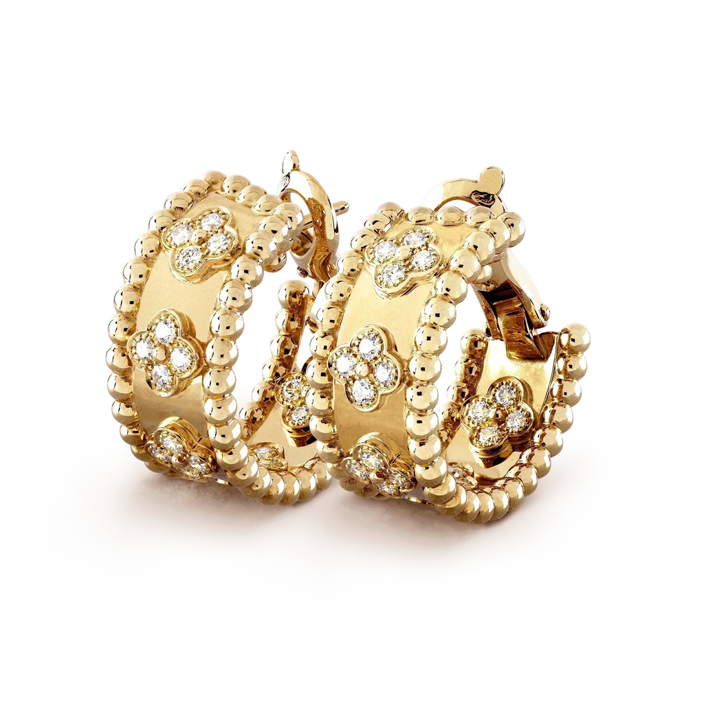 ??Loco?¡¥PERLEE DIAMOND EARRINGS