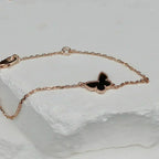 ??Loco?¡¥BUTTERFLY ONYX  BUTTERFLY BRACELET