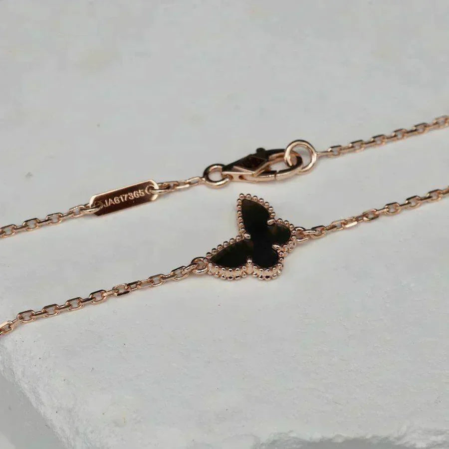 ??Loco?¡¥BUTTERFLY ONYX  BUTTERFLY BRACELET