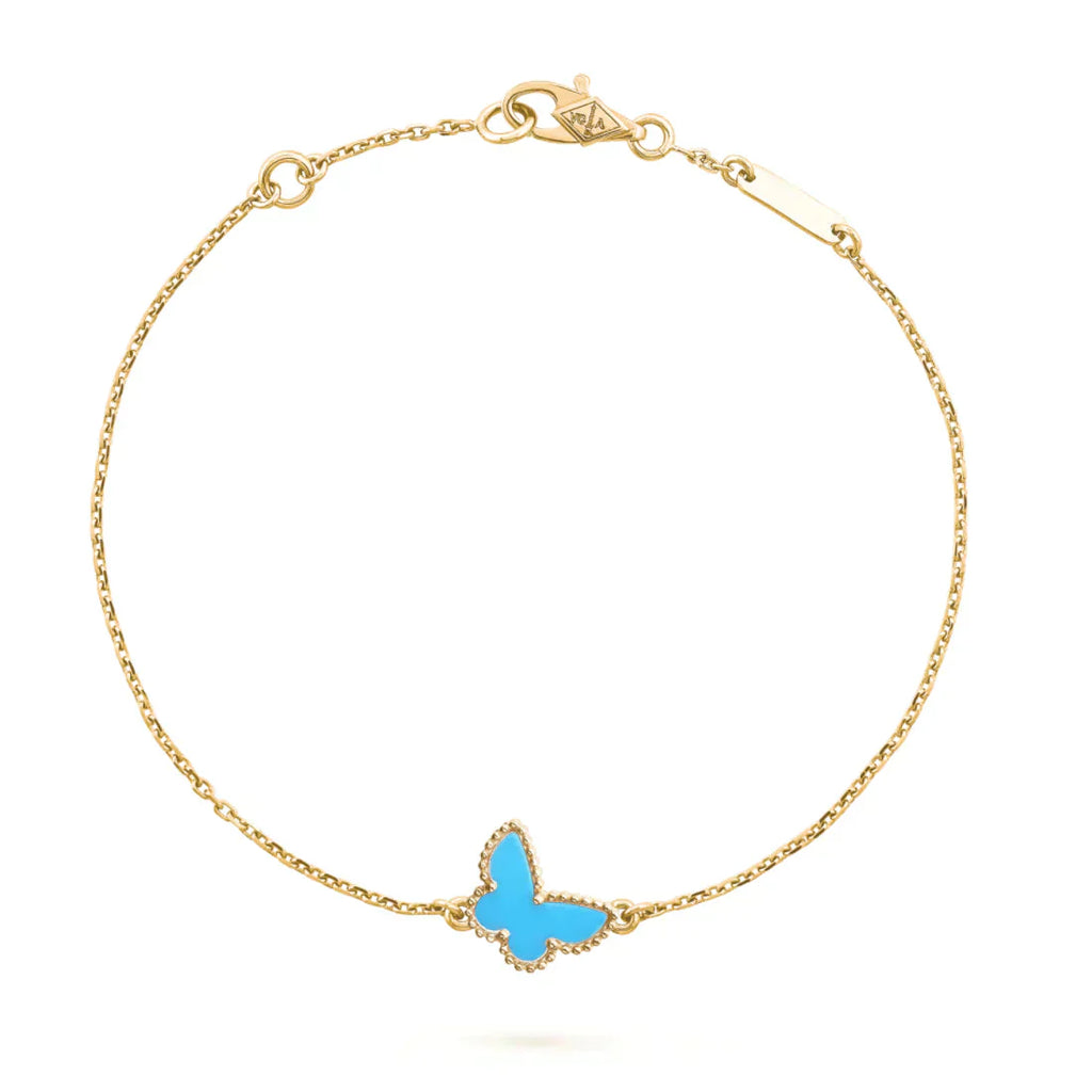 ??Loco?¡¥BUTTERFLY TURQUOISE BUTTERFLY BRACELET