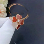 ??Loco?¡¥SWEET CLOVER CARNELIAN RING