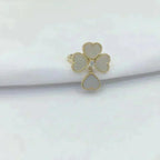 ??Loco?¡¥SWEET CLOVER WHITE MOP RING