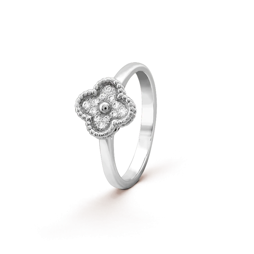 ??Loco?¡¥CLOVER DIAMOND RING