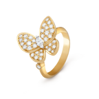 ??Loco?¡¥BUTTERFLY DIAMOND RING
