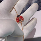 ??Loco?¡¥LUCKY SPRING 1 MOTIF PINK GOLD BRACELET