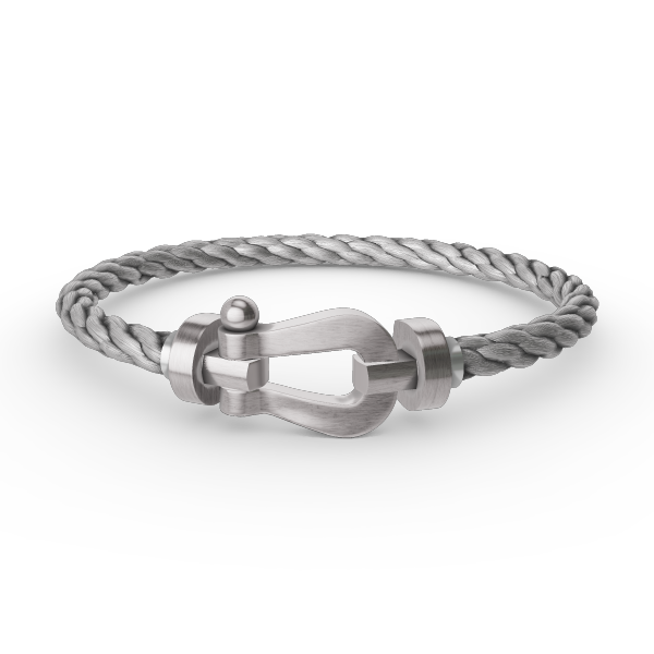 ??Loco?¡¥FORCE LARGE HORSESHOE NO DIAMOND BRACELET SILVER