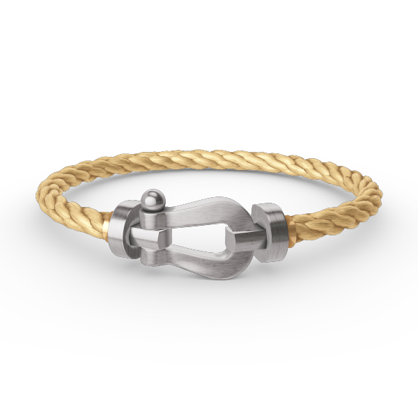 ??Loco?¡¥FORCE LARGE HORSESHOE NO DIAMOND BRACELET SILVER