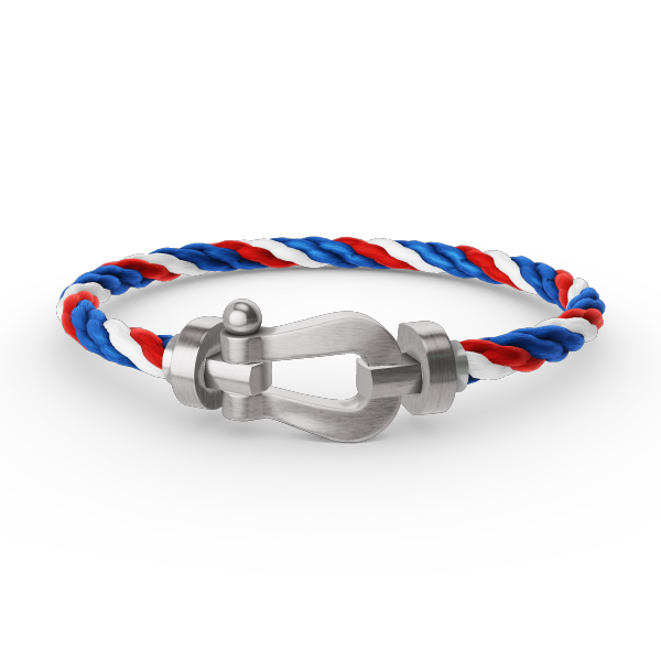 ??Loco?¡¥FORCE LARGE HORSESHOE NO DIAMOND BRACELET SILVER
