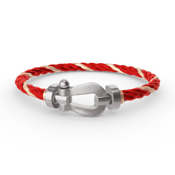 ??Loco?¡¥FORCE LARGE HORSESHOE NO DIAMOND BRACELET SILVER