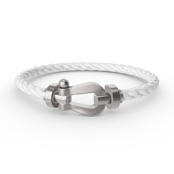 ??Loco?¡¥FORCE LARGE HORSESHOE NO DIAMOND BRACELET SILVER
